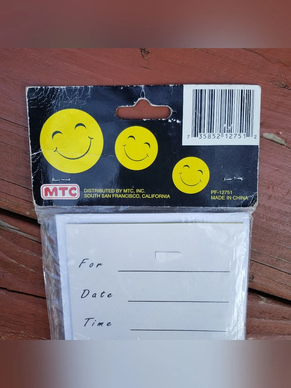 (6) You’re Invited Yellow Smiley Face Invitations By MTC